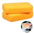 2 Large Car Wash Foam Sponges Extra Absorbent Expanding Compress Auto Cleaning