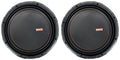 2 Memphis Audio MOJO 1212 12" 3000 Watt Competition Car Subwoofers Subs MOJO1212