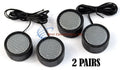 2 PACK 500w High Frequency Car Truck  Stereo Super Tweeters Built-in Crossover XTC-3300