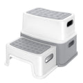 2 Step Stool for Kids, Anti-Slip Bathroom Step Stool Potty Stool for Toilet Potty Training