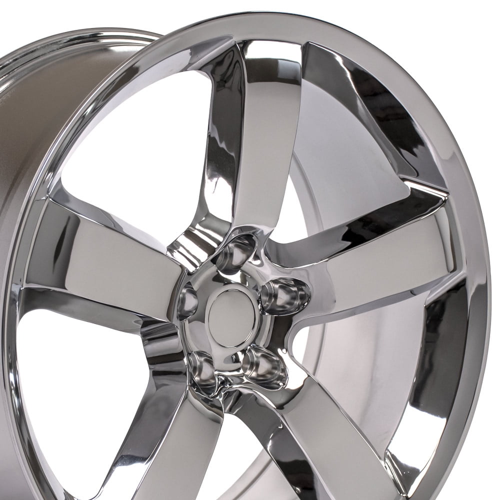20" Replica Wheel DG04 Fits Dodge Charger Challenger SRT Rim 20x9 Chrome Wheel