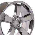20" Replica Wheel DG04 Fits Dodge Charger Challenger SRT Rim 20x9 Chrome Wheel