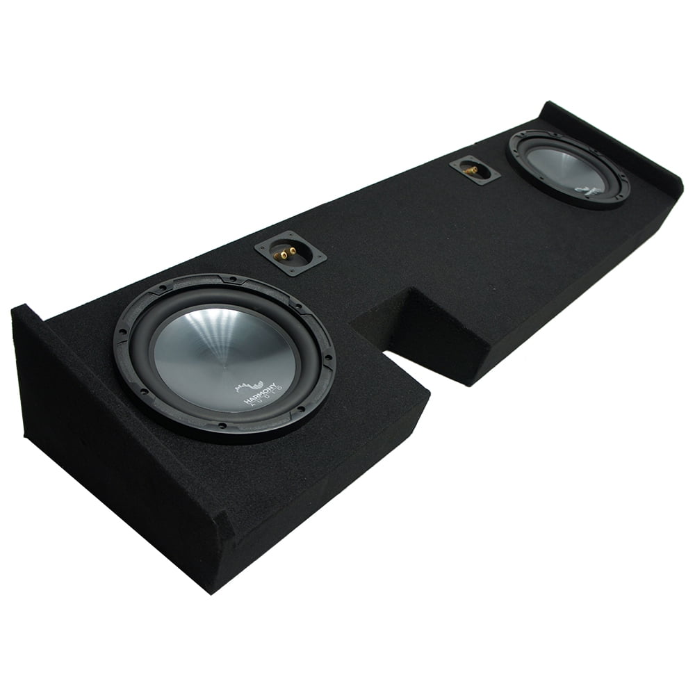 2009-2014 Ford F-150 Ext Super Cab Truck Harmony R104 Dual 10" Sub Box Enclosure