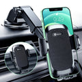 2023 Military-Grade Super Suction & Stable  Universal Car Phone Mount Humixx, Car Holder for Dashboard Air Vent Windshield, 360  Rotatable Long Arm Cell Phone Holder for All Mobile Phones