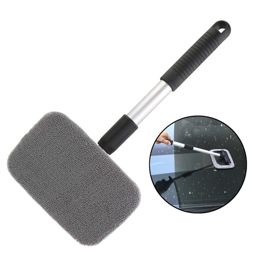 Goodhd Car Windshield Cleaner Auto Micro Fiber Cleaning Tool Glass Wiper Wash Brush Kit
