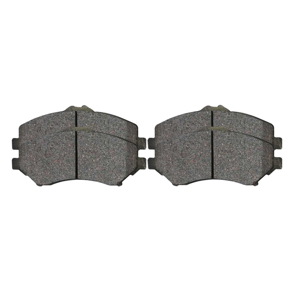 AutoShack Front Drilled Slotted Brake Rotors Black and Ceramic Pads Kit Driver and Passenger Side Replacement for 2007-2013 2014 2015 2016 2017 Jeep Wrangler 2018 Wrangler JK 3.6L 3.8L V6 4WD RWD