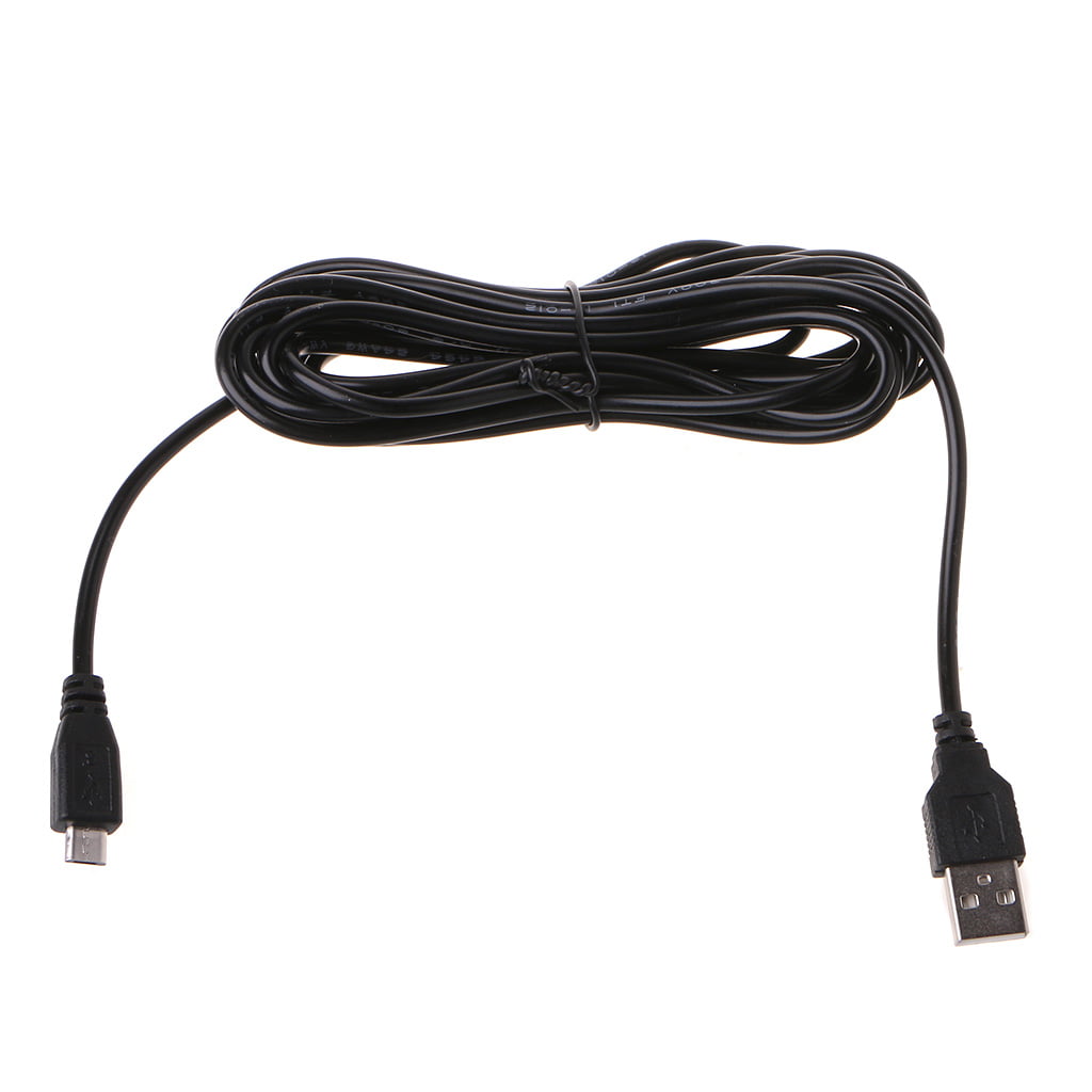 OOKWE Output 5V/2A Mini Micro USB Power Cable 3.5m Dash Cam Video Recorder Power Cord