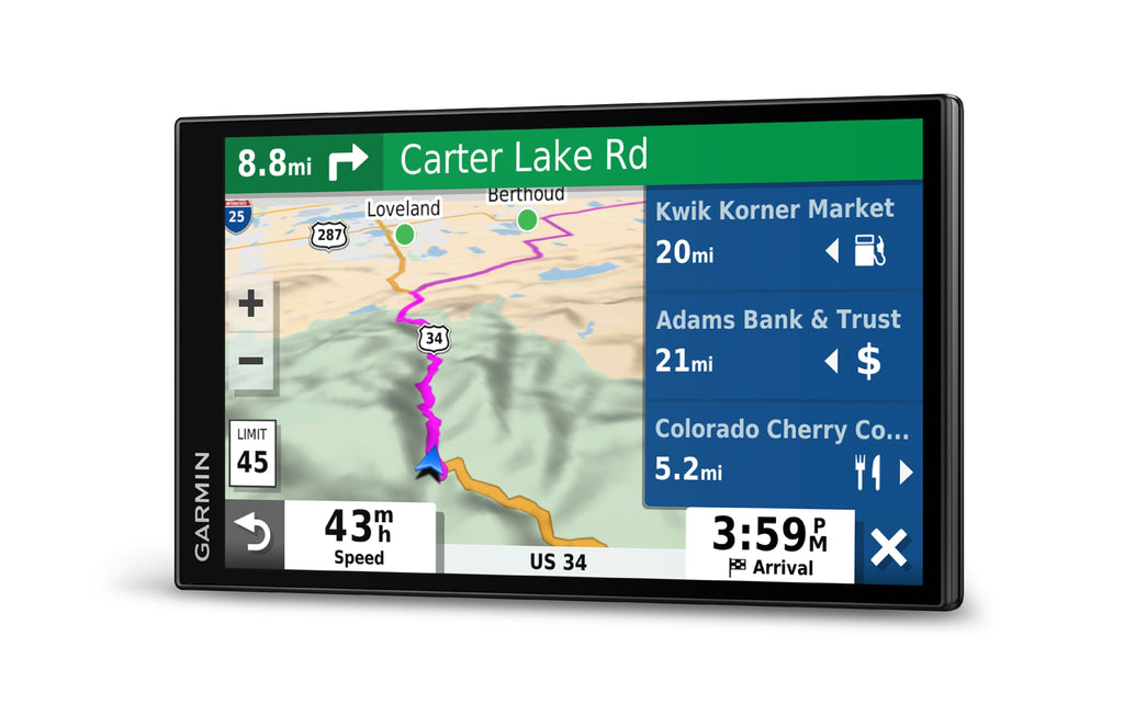 Restored Garmin Drivesmart 65T 6.95" GPS Navigator with Traffic and Smart Features (Refurbished)