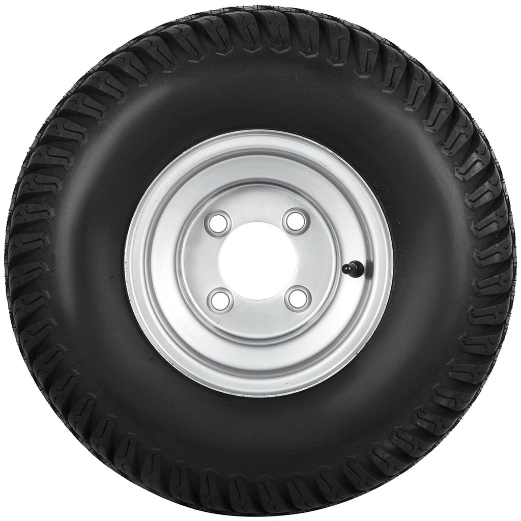 VEVOR Cart Go Kart 4 Ply Tires Rim Wheel Assembly 1040lb Capacity Cart Wheels 18X9.5-8 Golf Tires, Set of 2