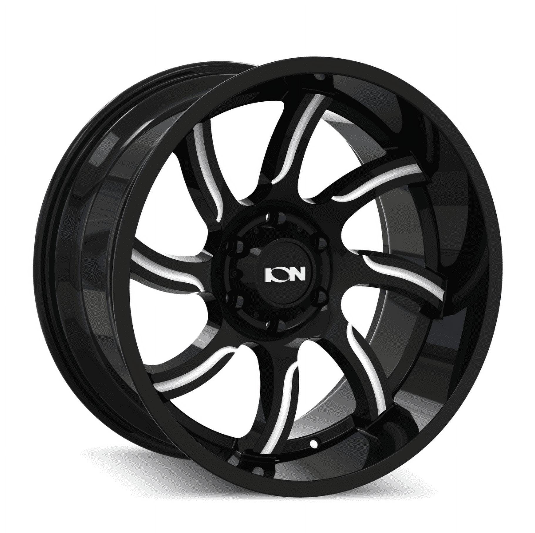 20x10 Ion 151 Gloss Black/Milled Wheel 6x135 (-19mm)