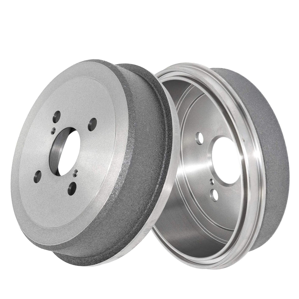 Detroit Axle - Brake Kit for 1998-2002 Toyota Corolla Chevy Prizm Front Brake Rotors Ceramic Brakes Pads Replacement Rear Brake Drums Brake Shoes