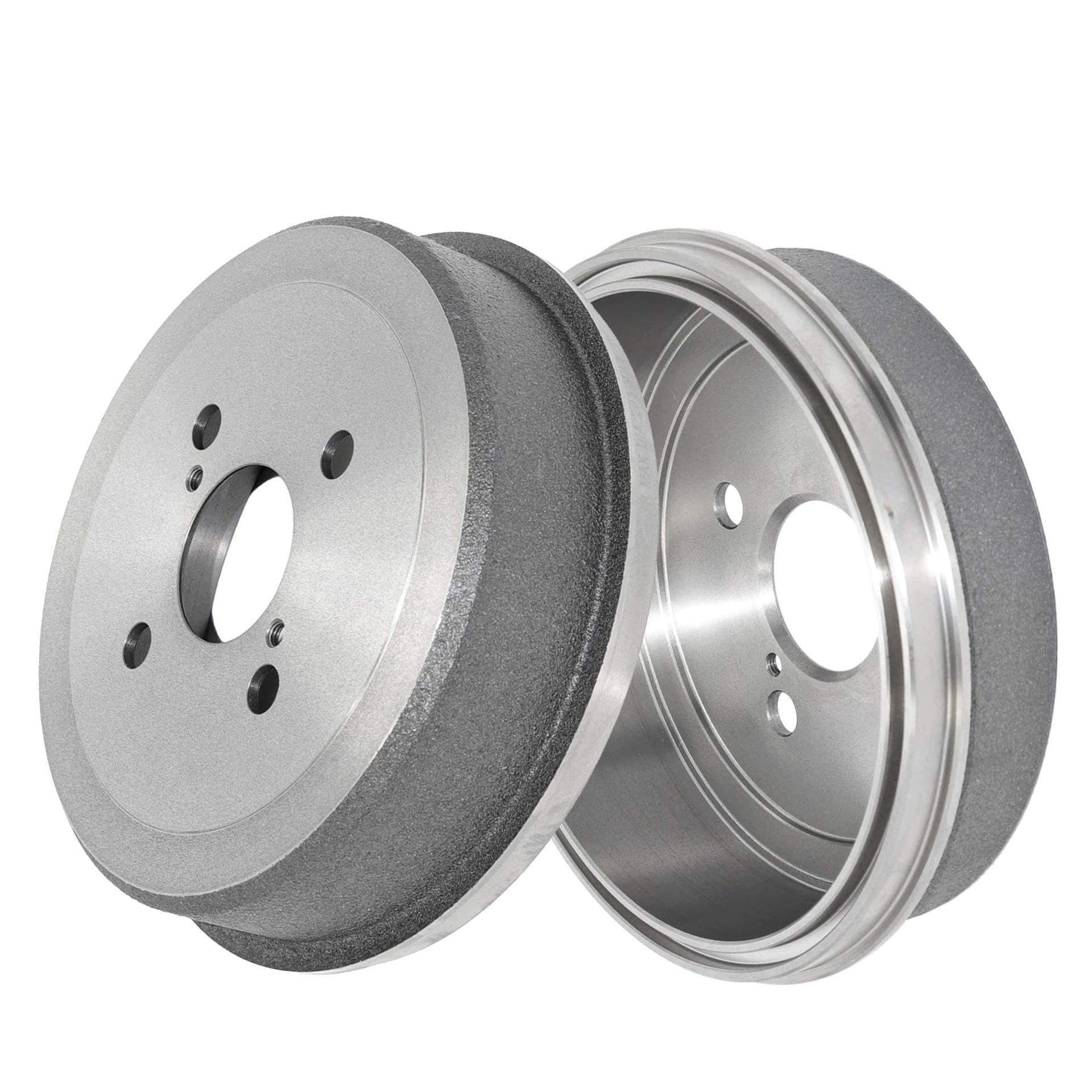 Detroit Axle - Brake Kit for 1998-2002 Toyota Corolla Chevy Prizm Front Brake Rotors Ceramic Brakes Pads Replacement Rear Brake Drums Brake Shoes