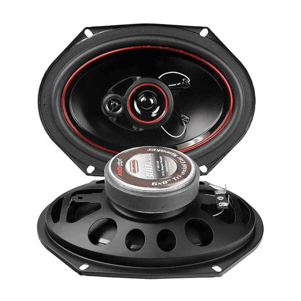 Audiopipe v 3-Way CSL Series Coaxial Car Speakers 300 Watts (2-Pairs)