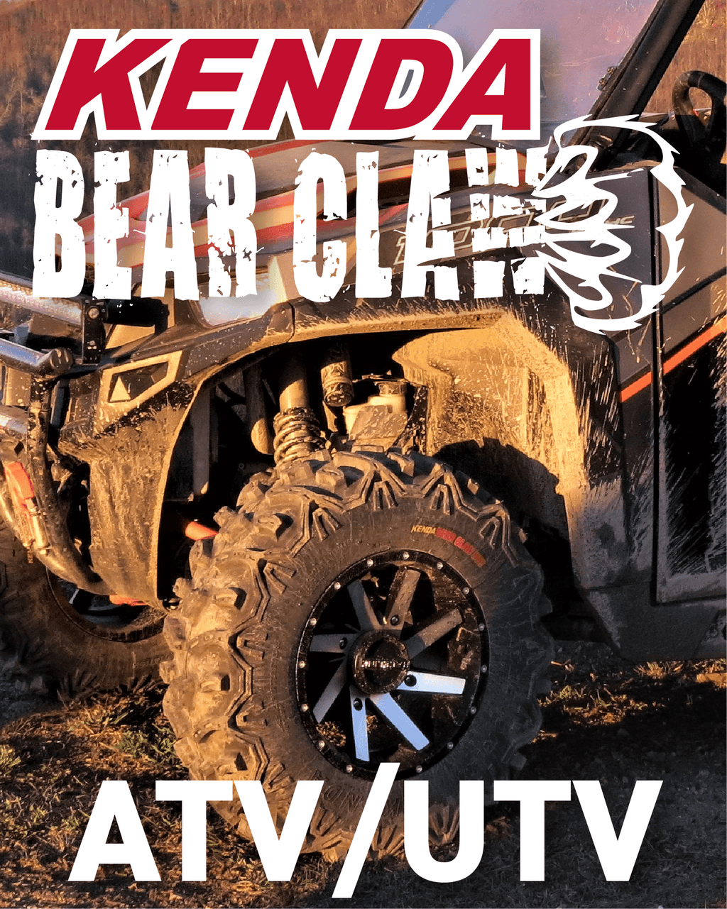 Kenda Bear Claw EX K573 22x8-10 F 22x11-10 R ATV 6 PLY Tires Bearclaw 22x8x10 22x11x10 (4 Pack)