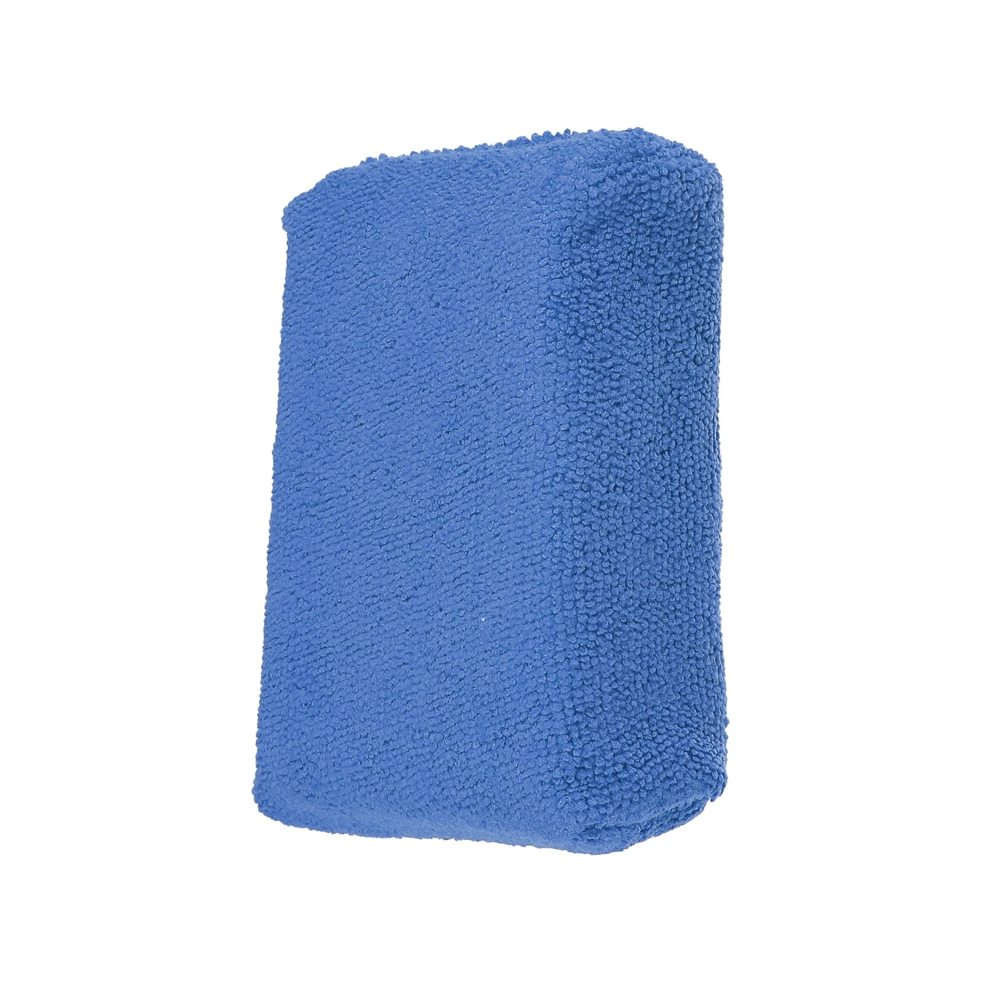 Unique Bargains 4pcs Blue Microfiber Detailing Applicator Sponges for Applying Wax Car Wash Dirt Washing Tool