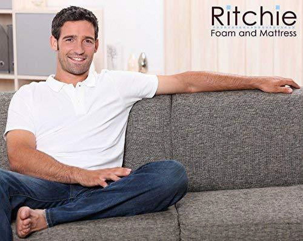 Seat Cushion 3"T x 30"W x 80"L (1546) "High Density Firm" Sofa Cushion Replacement , Upholstery Sheet Foam , Foam Padding