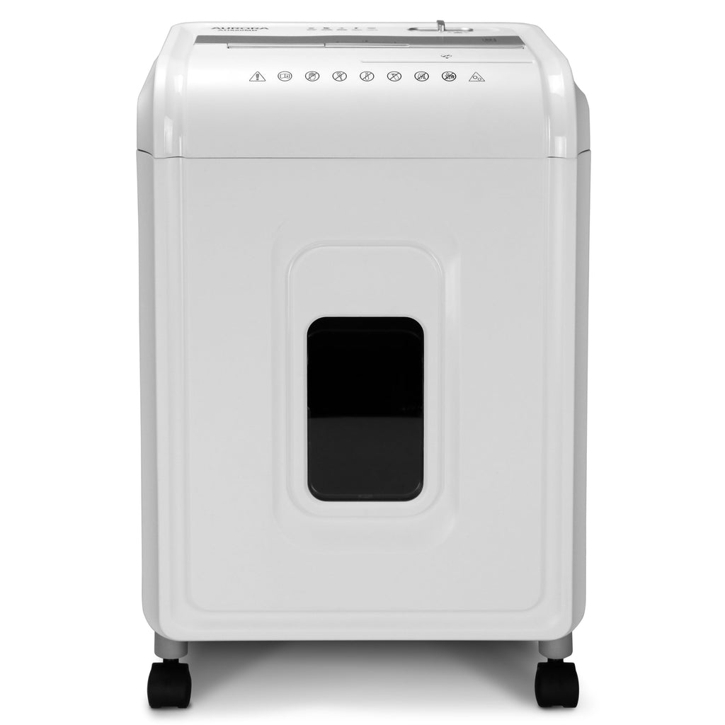 Aurora GB AU860MB High-Security 8-Sheet Micro-Cut Shredder, CD/DVD and Credit Card, Pullout Basket