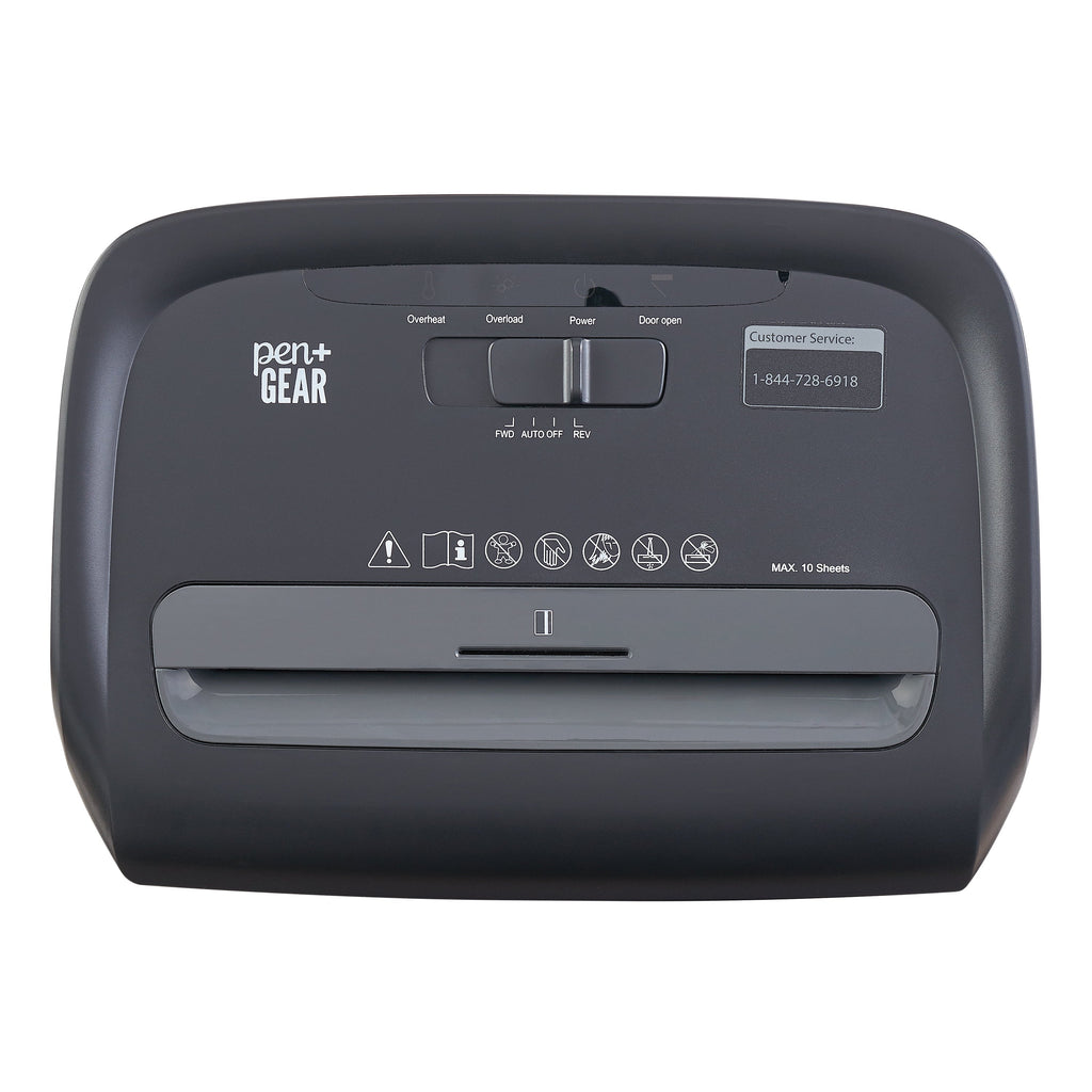 PEN+GEAR 10-Sheet Micro-Cut Paper Shredder