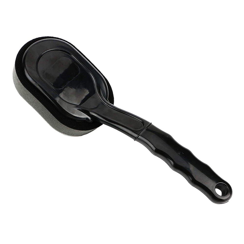 Tire shine applicator Tire Shine Applicator Tire Dressing Sponge Brush Tire Detail Sponge with Handle