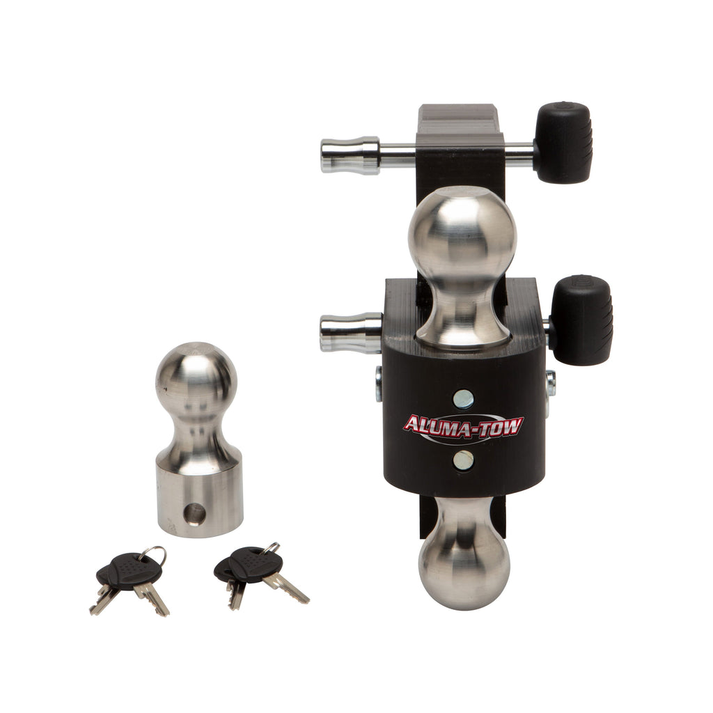 Aluma-Tow UT623800 Ultra Adjustable Ball Mount Kit for 2 Inch Receivers