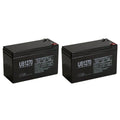"UPG 12V 7 Ah Battery for Razor E200 E300S Electric Scooter - 2 Pack"