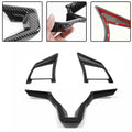 3pcs Carbon fiber Look Steering Wheel Trim For Nissan Sentra 2020 2021