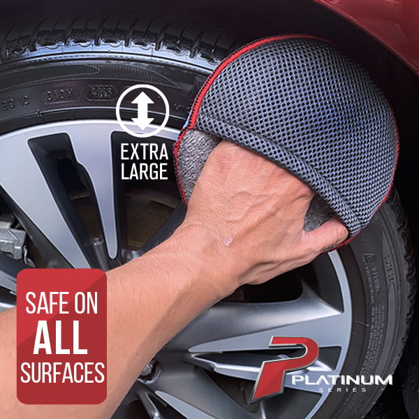 Platinum Series XL Car Waxes & Coatings Applicator Pad, 2 Count