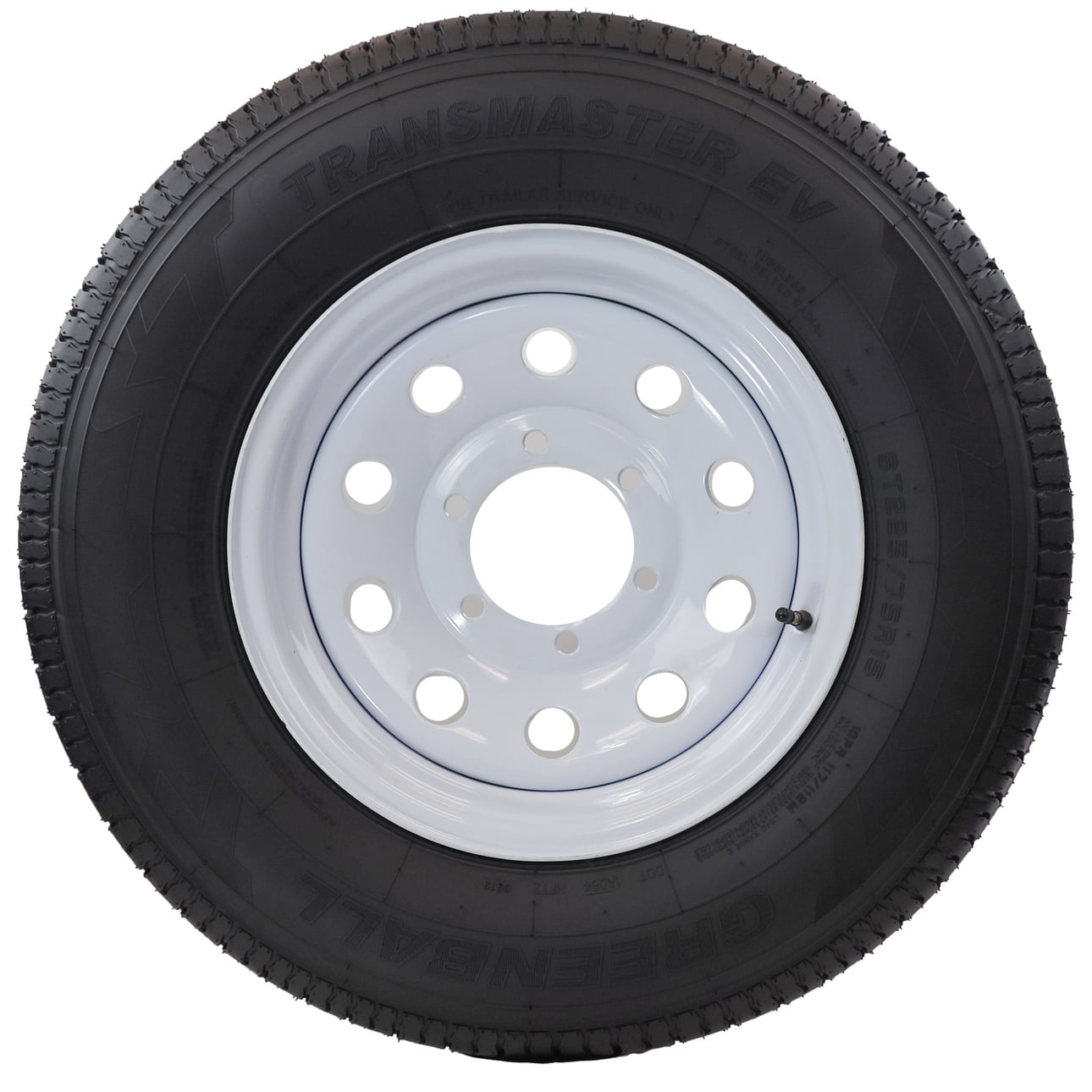 Greenball Transmaster EV ST205/75R15 8PR Hi-Speed Special Trailer Radial Tire (Tire Only)