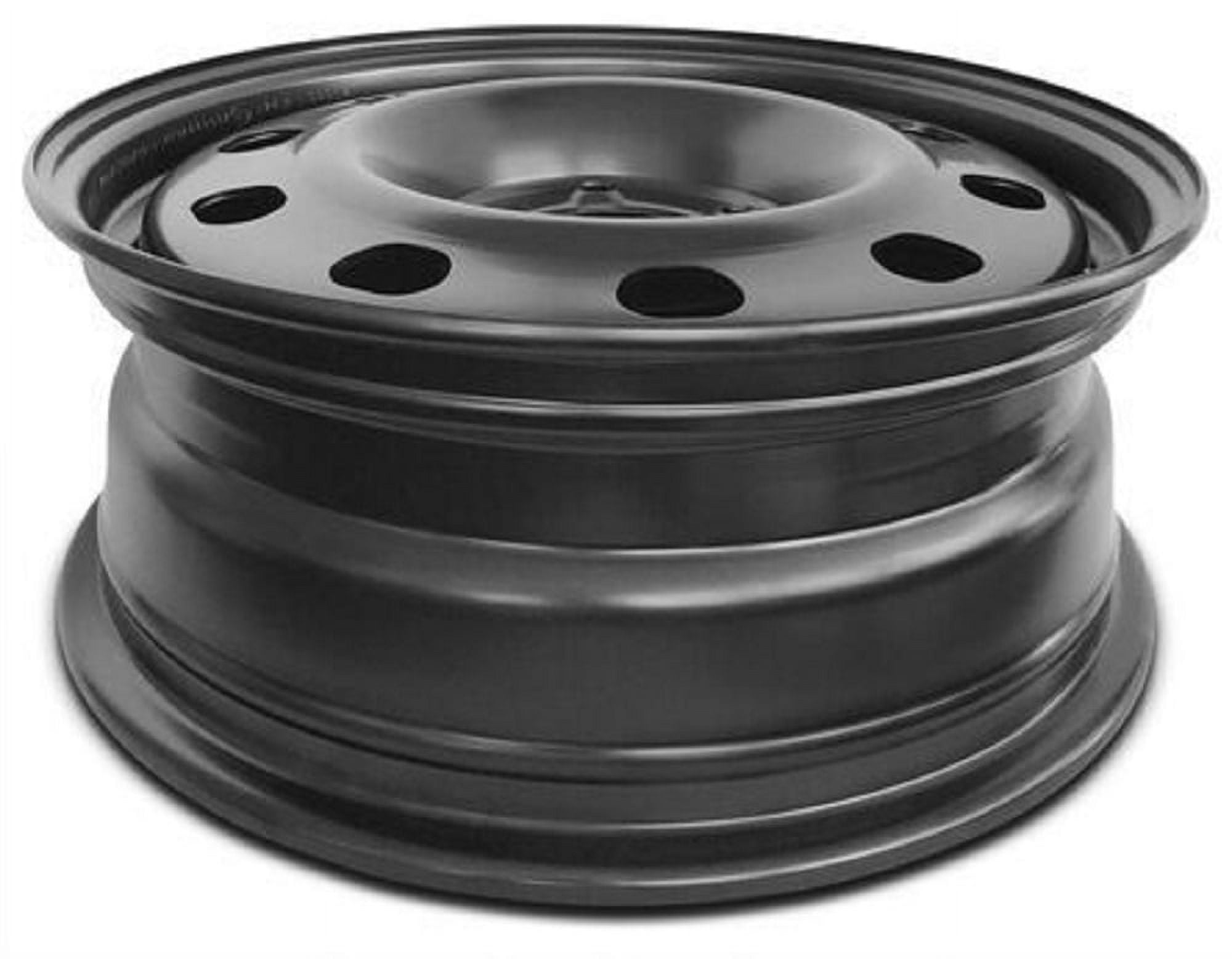 Wheel Rim for 2013-2020 Dodge Caravan 17 in Black Steel Rim Direct Fit