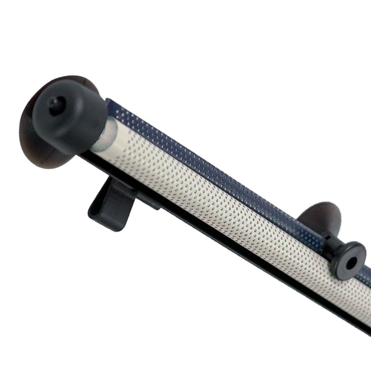 Auto Drive 1 Count Blue Retractable Roller Windshield Visor Sun Shade Product, Size 19" x 16"