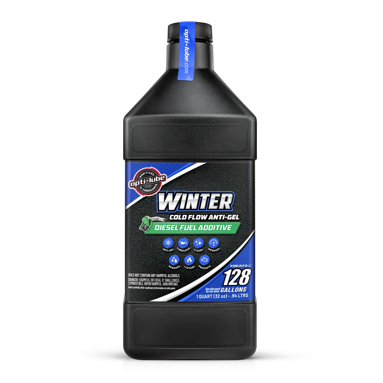 Opti-Lube Winter Formula Diesel Fuel Additive: Quart Treats up to 128 Gallons