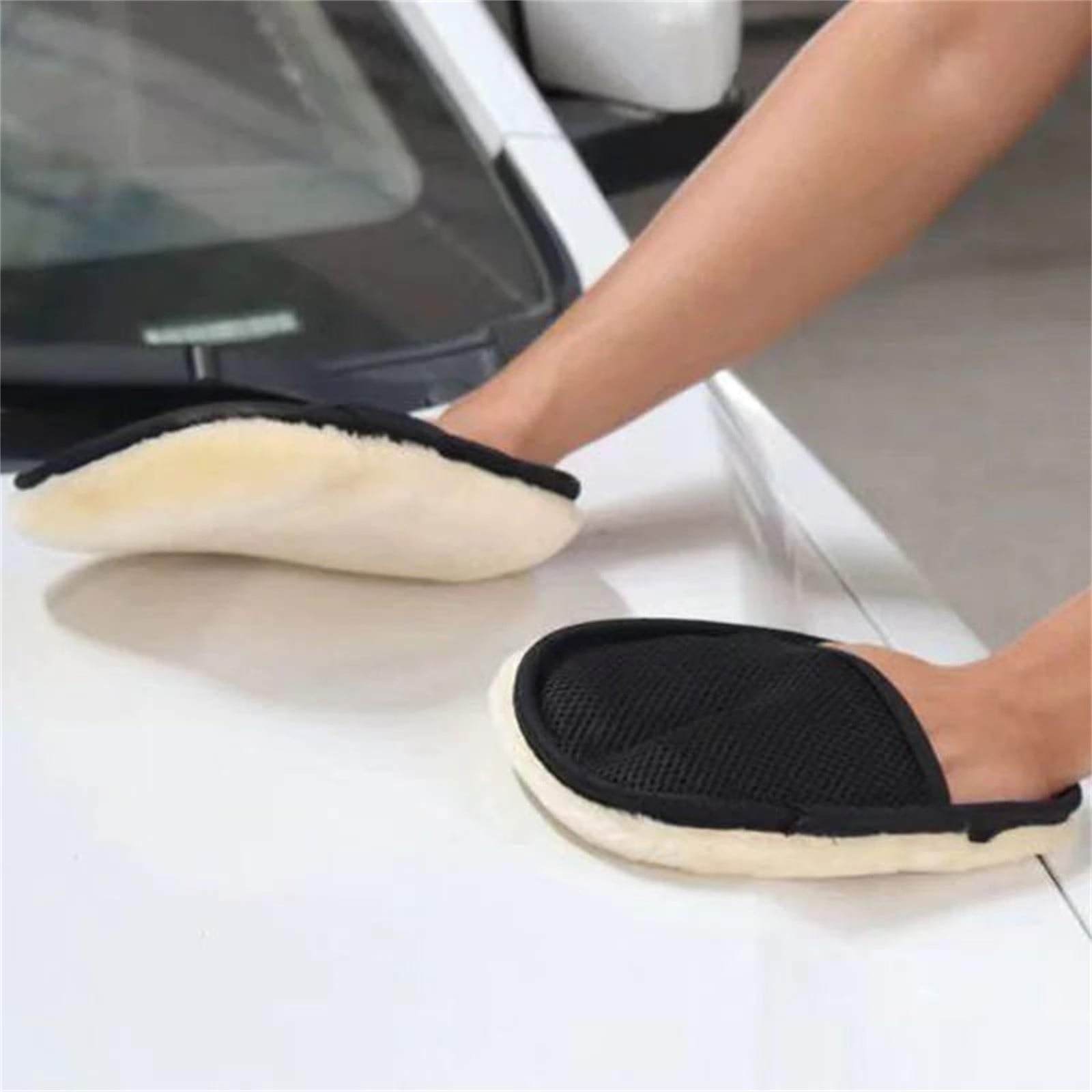 lulshou Special Soft Towel for Car Wash,Wool Car Wash Gloves,Cleaning Gloves Cleaning Supplies
