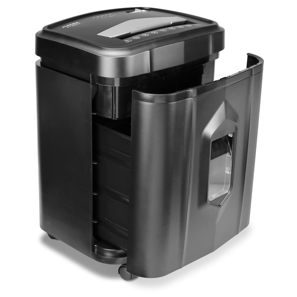 Aurora GB Heavy Duty Anti-Jam 18-Sheet Crosscut Shredder/30 Min Run Time/ 5-Gallon Pullout Basket and Casters