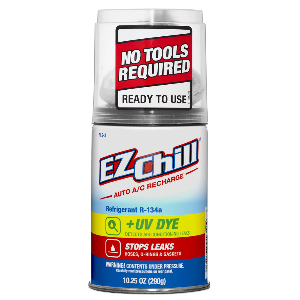 EZ Chill Refrigerant R-134a With Leak Sealer & UV Dye (10.25 ounces)