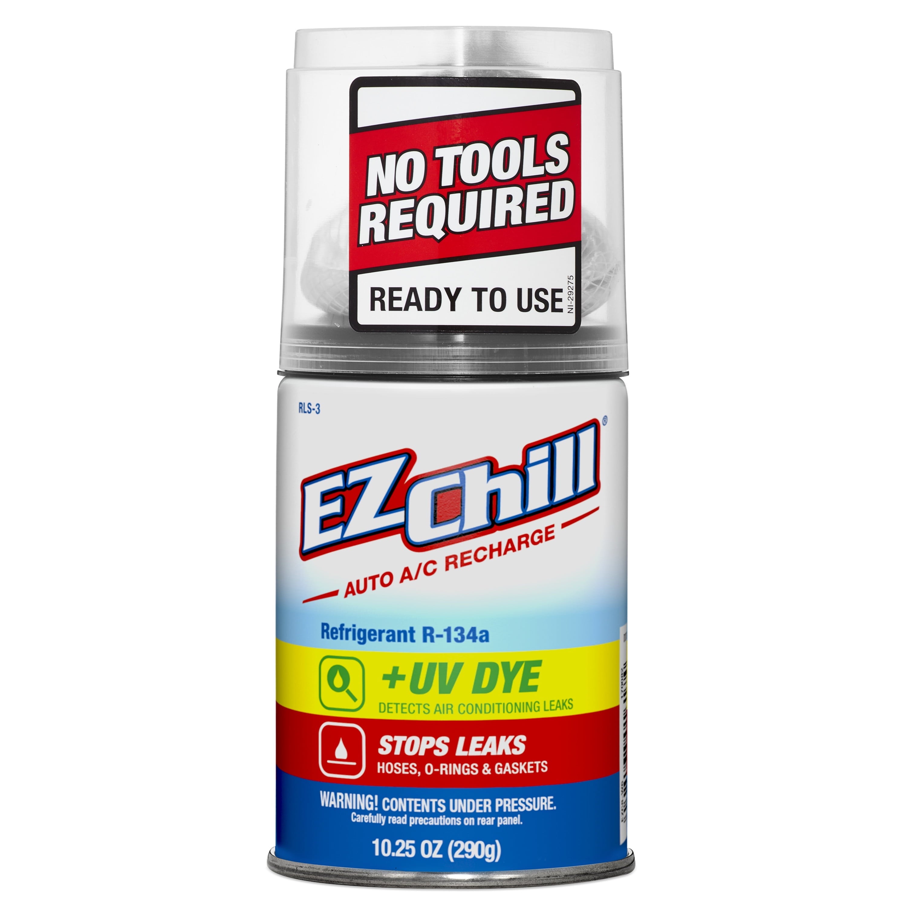 EZ Chill Refrigerant R-134a With Leak Sealer & UV Dye (10.25 ounces)