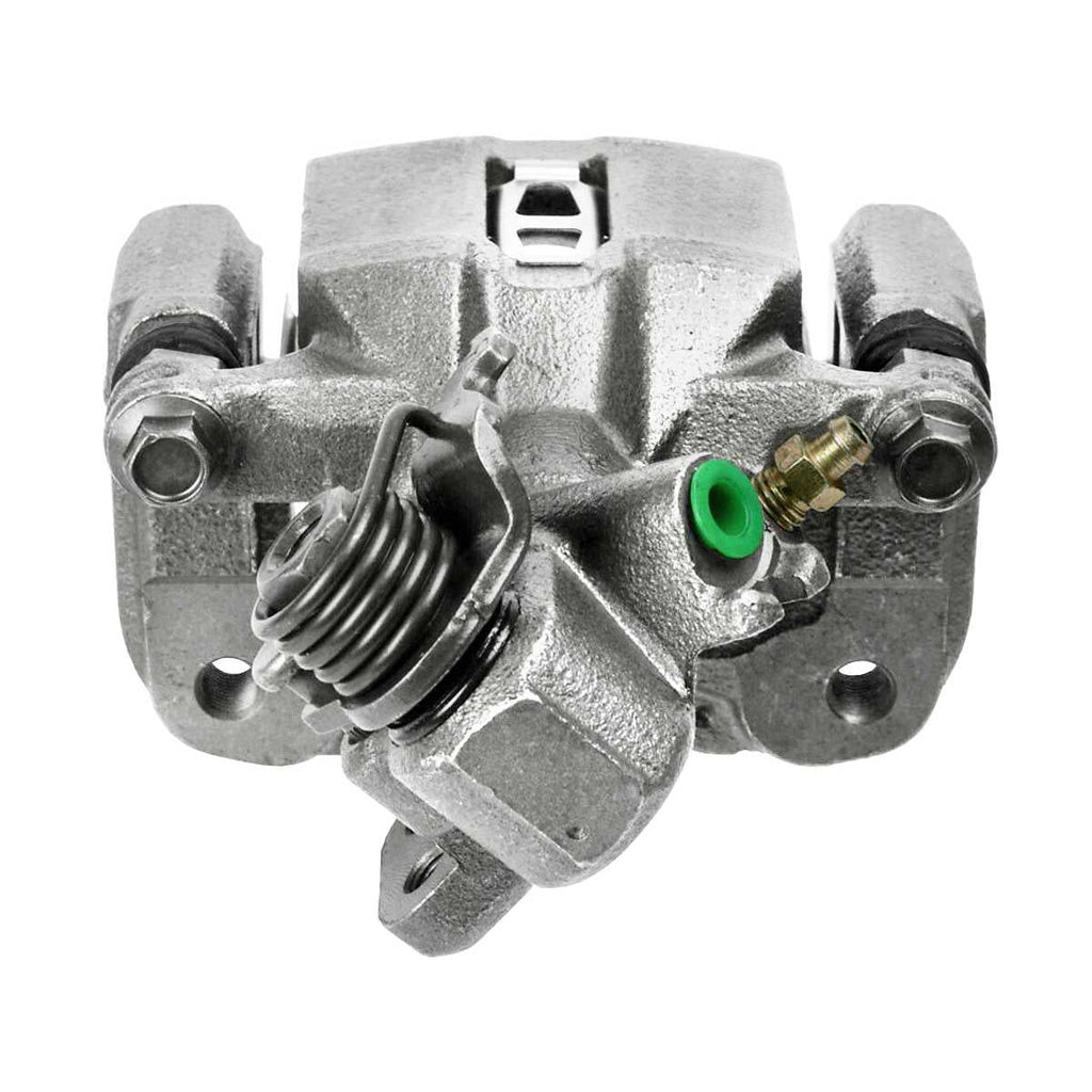 AutoShack Rear New Brake Calipers Assembly with Bracket Set of 2 Driver and Passenger Side Replacement for 2006-2015 Honda Civic 2006-2010 2011 Acura CSX 2013-2018 ILX 1.3L 1.5L 1.8L 2.0L 2.4L FWD