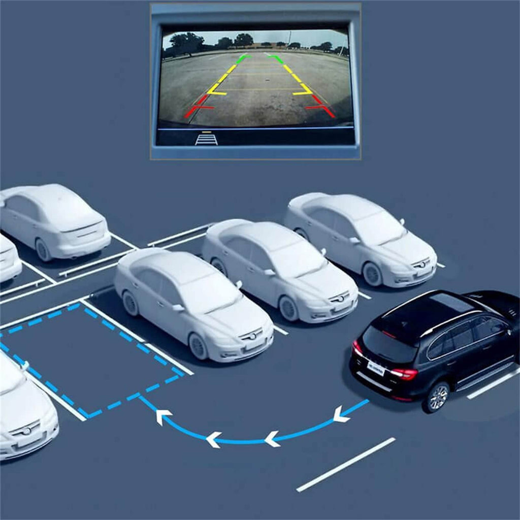 RV Trailer Wireless Backup & Hitch Camera,Wireless Dual Back Up Camera Parking Assistance Night Vision Waterproof Rear View Camera with Monitor for Car RV Truck and Trailer Bus