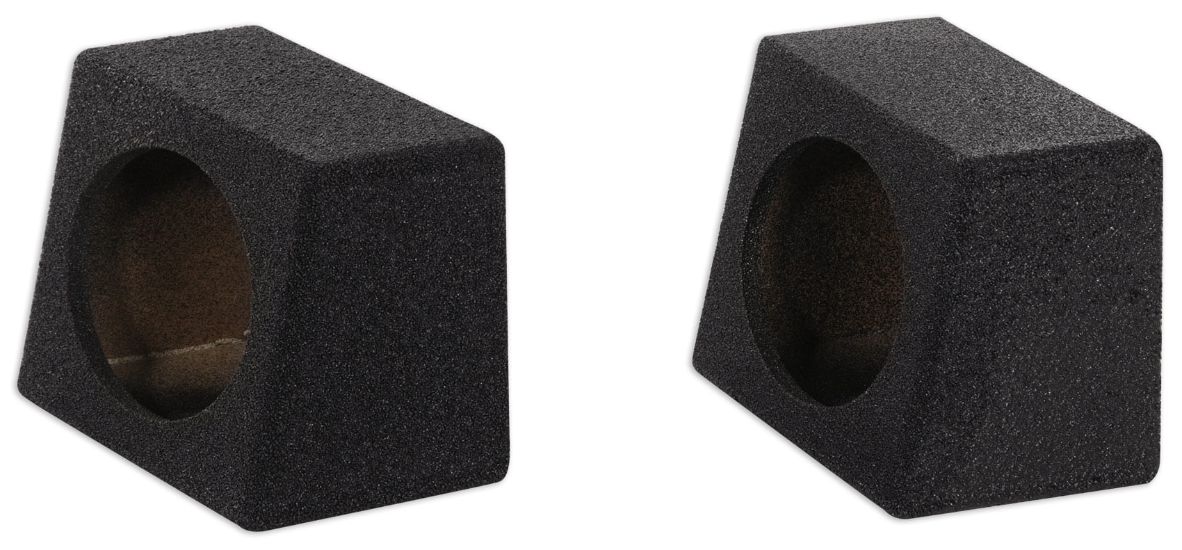 (2) Rockville RS6x9BL 6x9" Wedge Sealed Car Speaker Box Enclosures w/Bedliner