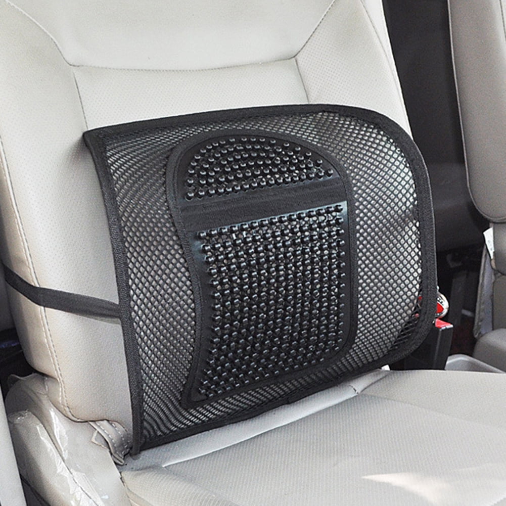 Taluosi Ice Silk Mesh Car Seat Back Cushion Lumbar Waist Support Relief Office Home Pad