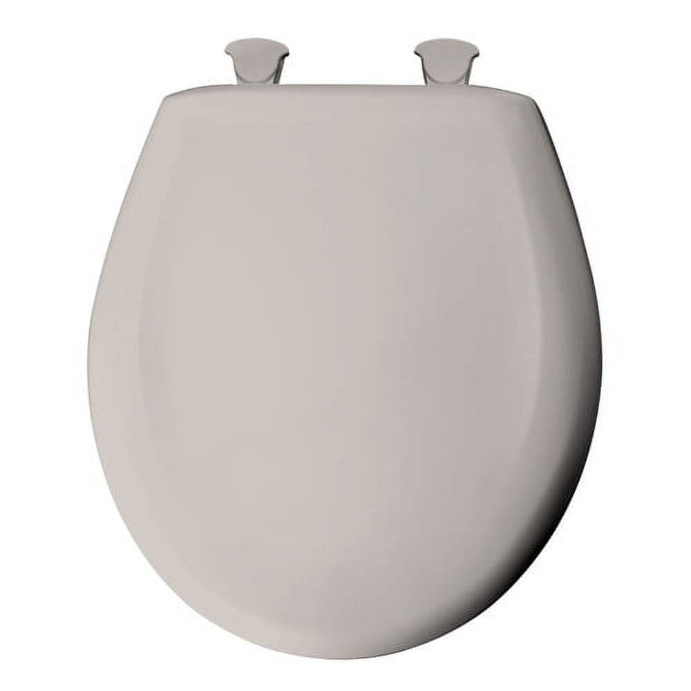 Bemis 200SLOWT Lift-Off Plastic Round Slow-Close Toilet Seat, Available in Vario Colors