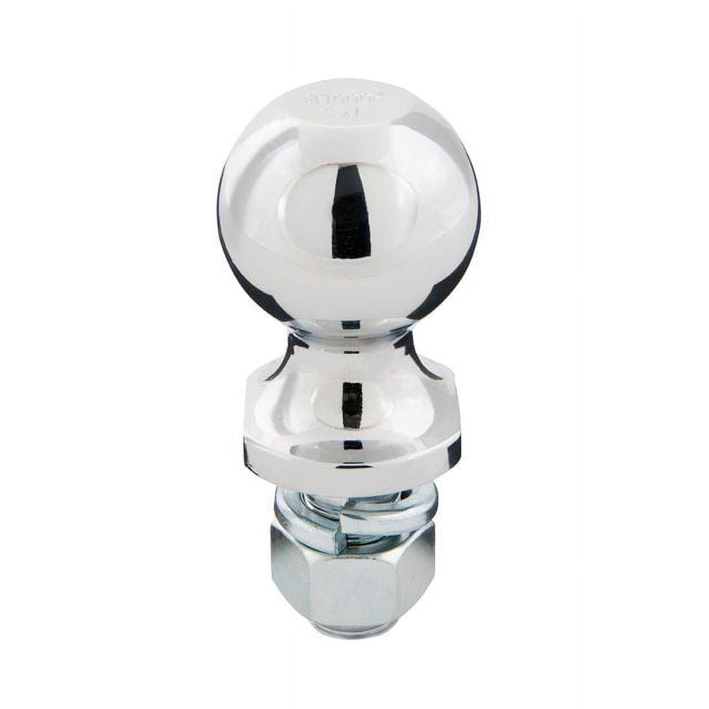 TowSmart Trailer Hitch Ball, Class I, 1-7/8in Ball, 3/4in x 1-1/2in Shank, 2000lb, 715, Chrome, 1 Each