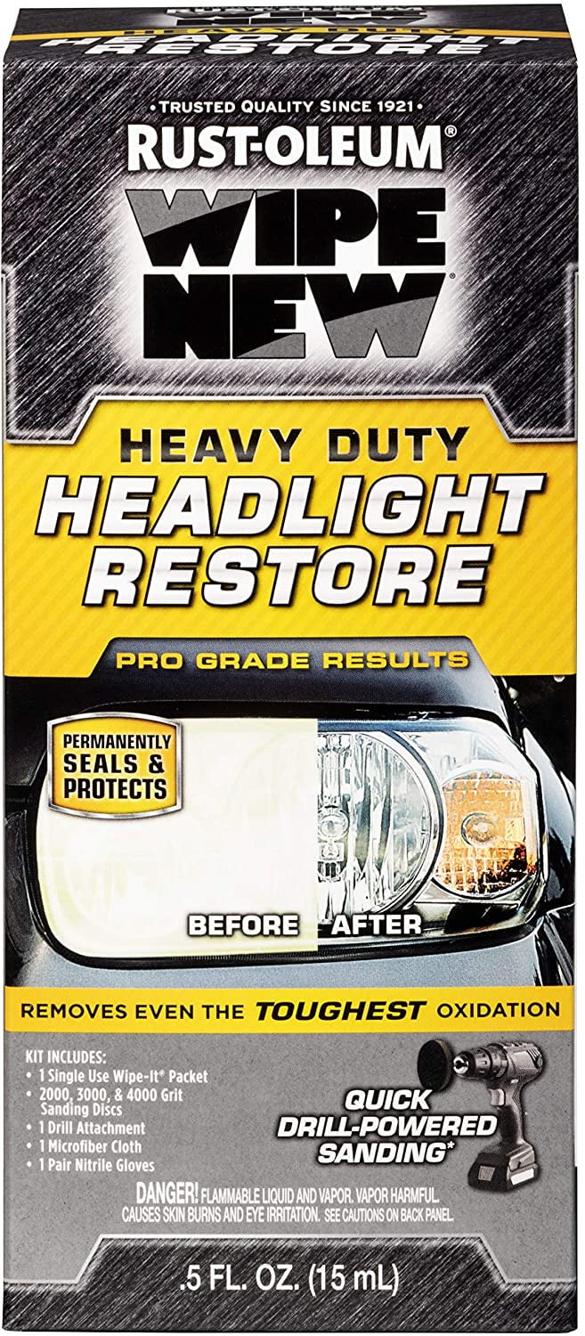 Wipe New Heavy Duty Headlight Restore