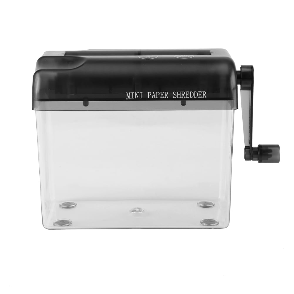 Paper Shredder, File Shredder Durable Anti-Slip Hand Crank Shredder, Paper Cut Shredder For Office Home