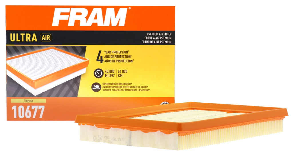 FRAM Ultra Air XGA10677, Premium Engine Air Filter, Replacement Filter for Select Lexus and Toyota Vehicles Fits select: 2013-2018 TOYOTA RAV4, 2012-2017 TOYOTA CAMRY