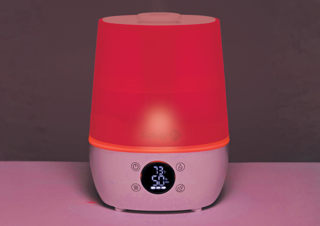 Safety 1st Humid Control Filter Free Cool Mist Humidifier, White