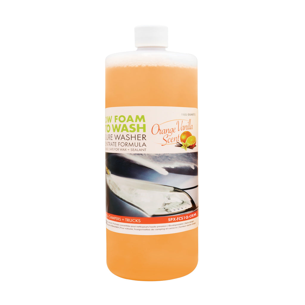 Sun Joe Pressure Washer Auto Snow Foam Trio, Pineapple, Orange-Vanilla, & Coconut Scents, 3-Pack