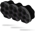 Tire Dressing Applicator Tire Shine Applicator Dressing Pad - Perfect for Tire Detailing, Durable & Reusable Foam, Large Hex Grip Design for No Slip No Mess & Easy Use