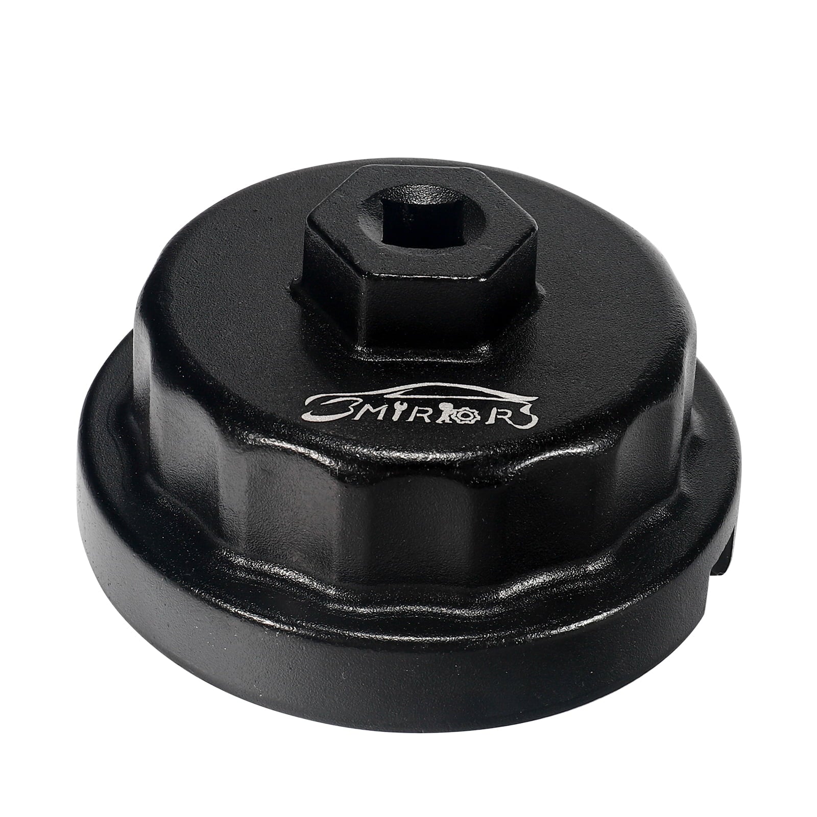 3mirrors Oil Filter Wrench Oil Filter Removal Tool Compatible with Toyota Lexus Scion RAV4 Camry Tundra Highlander Sienna Prius 2.5 - 5.7L Engine with 64mm Cartridge Style Oil Filter System
