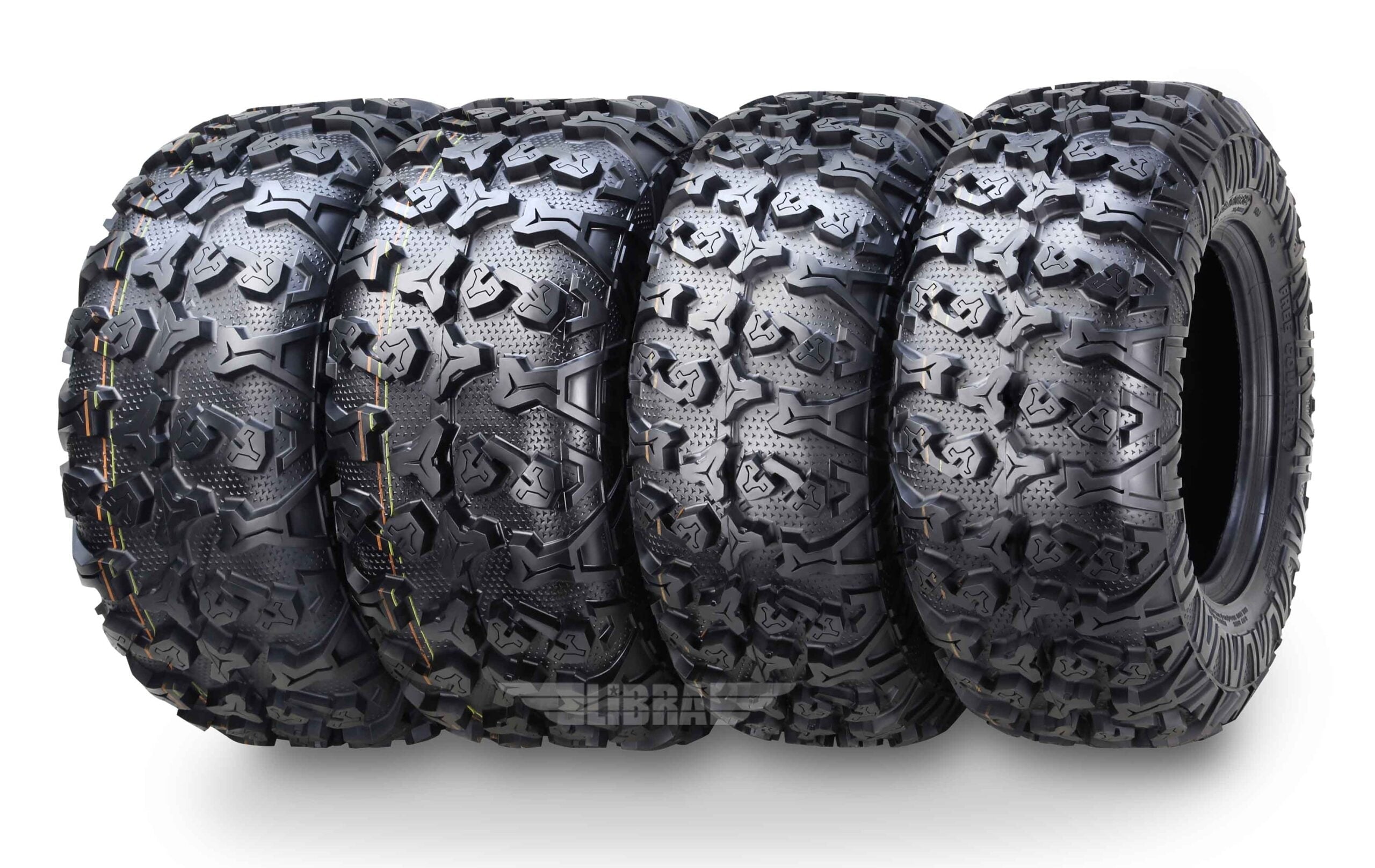 FREE COUNTRY 8PR Premium ATV Tires 25x8x12 & 25x10x12 fit 05-13 Yamaha RHINO 450 660 700