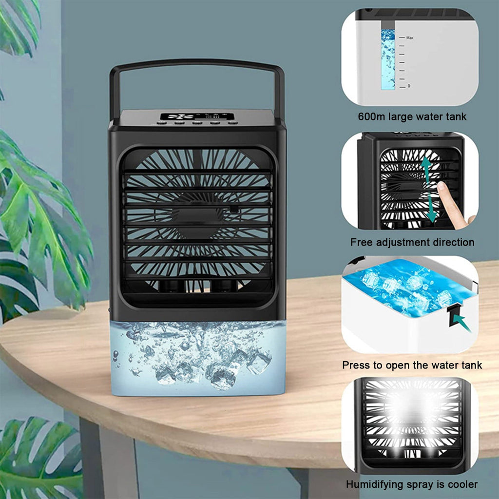 Zeceouar Clearance Items for Home Portable Conditioner Fan Rechargeable Evaporative Portable Cooler With